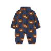 tinycottons bears polar long sleeve one-piece light navy