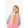 tinycottons color block polar sherpa one-piece wild rose pink