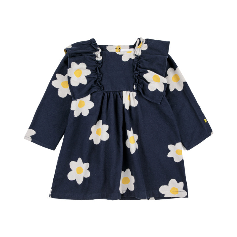 bobo choses big flower all over woven baby dress