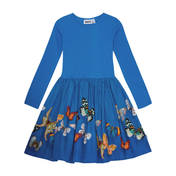 molo casie dress night butterflies