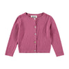 molo gabby baby cardigan dark rose