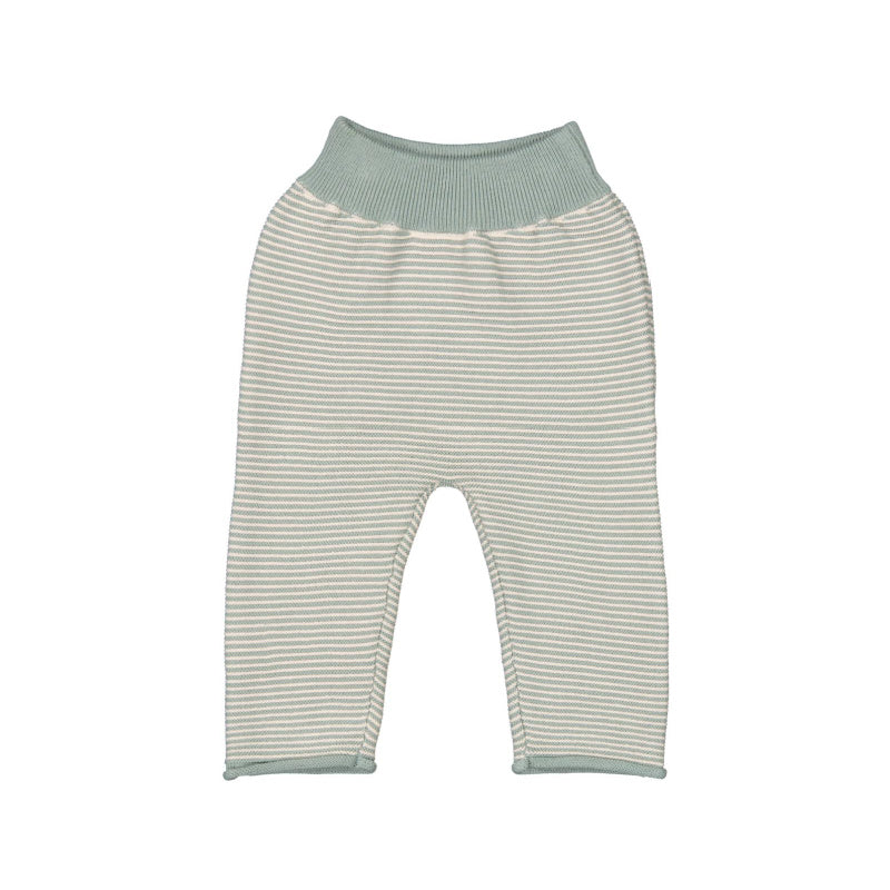 marmar copenhagen pira baby leggings dusty jade stripe