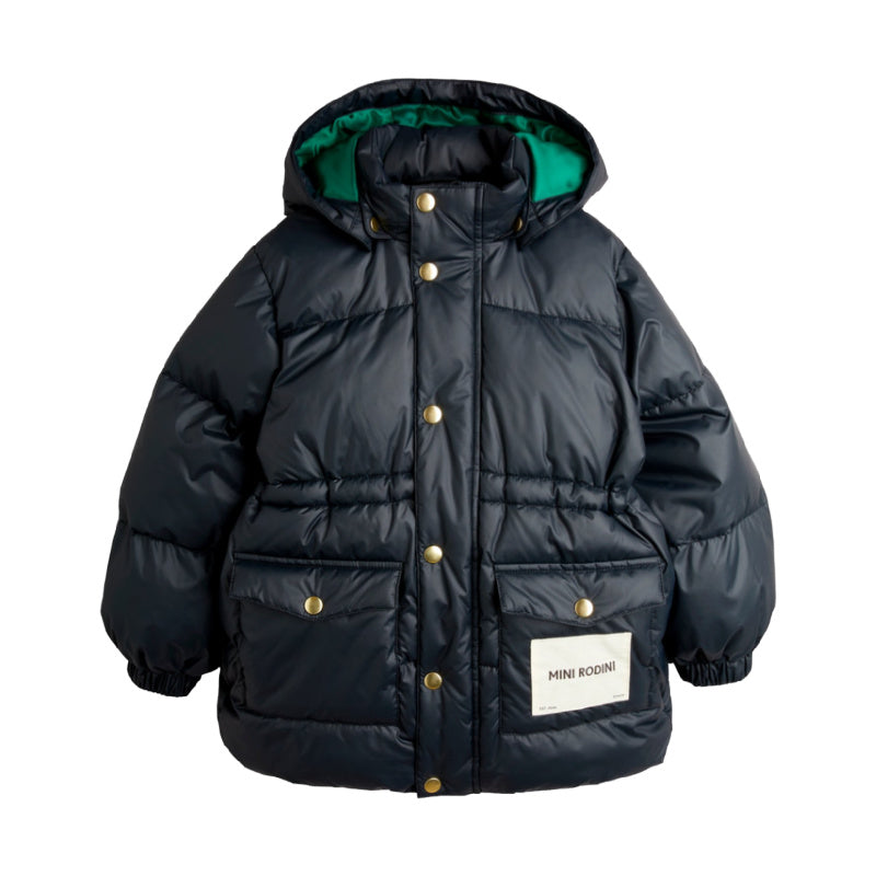 mini rodini heavy puffer jacket black