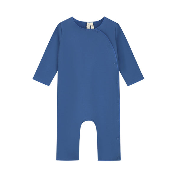 gray label baby suit blue moon