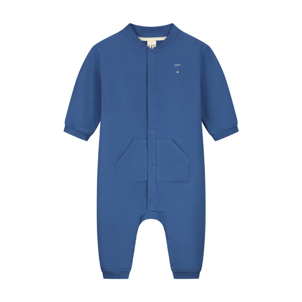 gray label baby sweatsuit blue moon