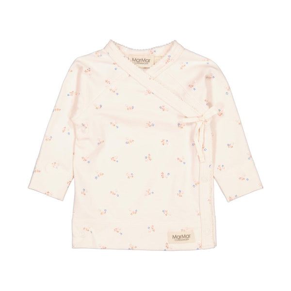 marmar copenhagen tuti wrap long sleeve baby top anemone