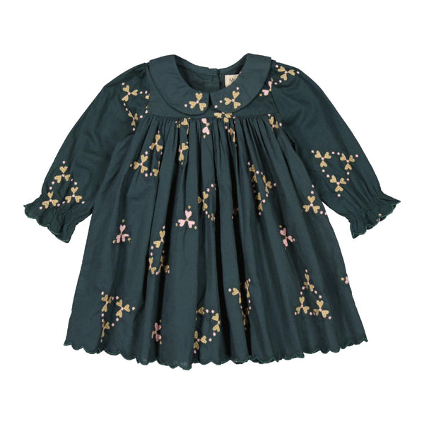 marmar copenhagen dulla baby dress forest hearts