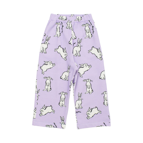 maison mangostan rabbit trousers lilac