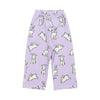 maison mangostan rabbit trousers lilac