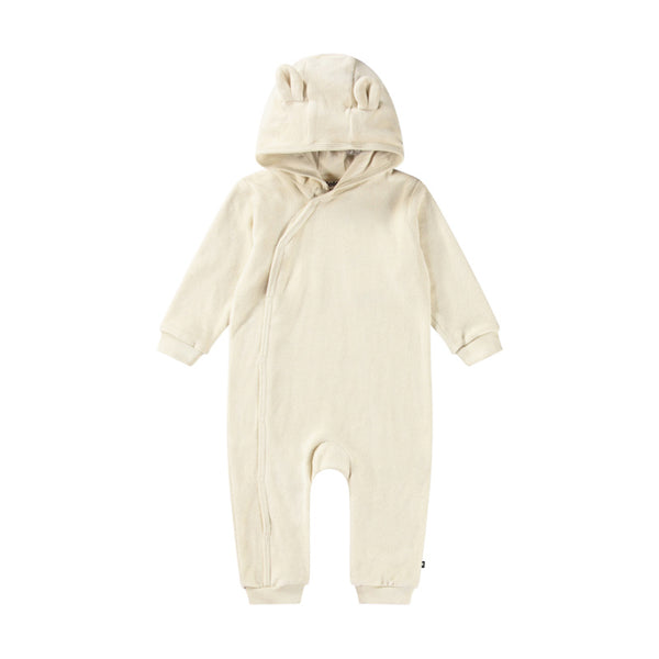 molo forest baby romper off-white