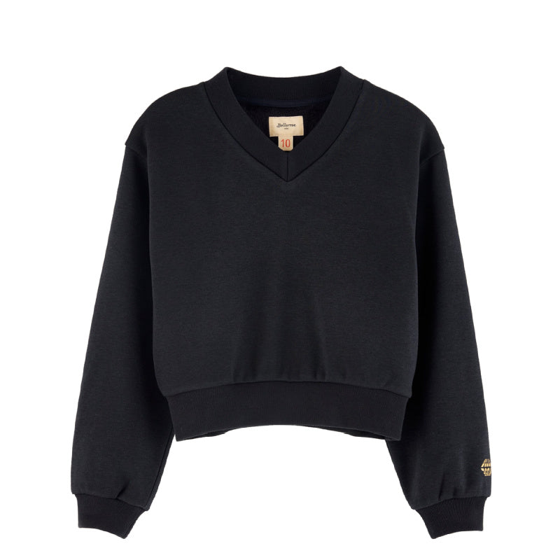 bellerose febie sweatshirt navy