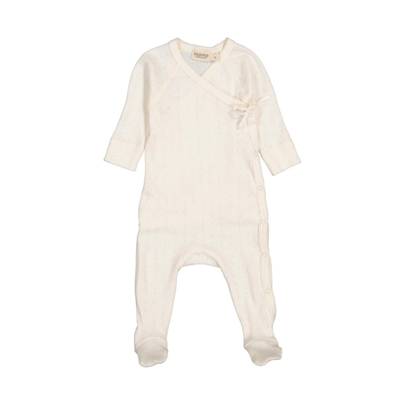 marmar copenhagen rubetta pointelle onesie white