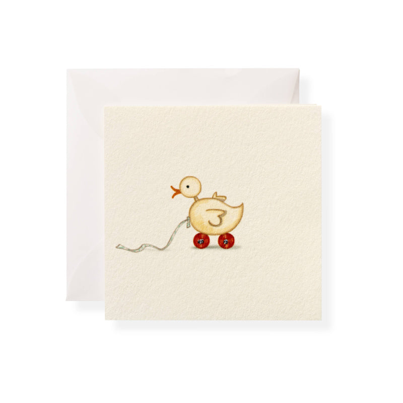 ducky baby gift enclosure card