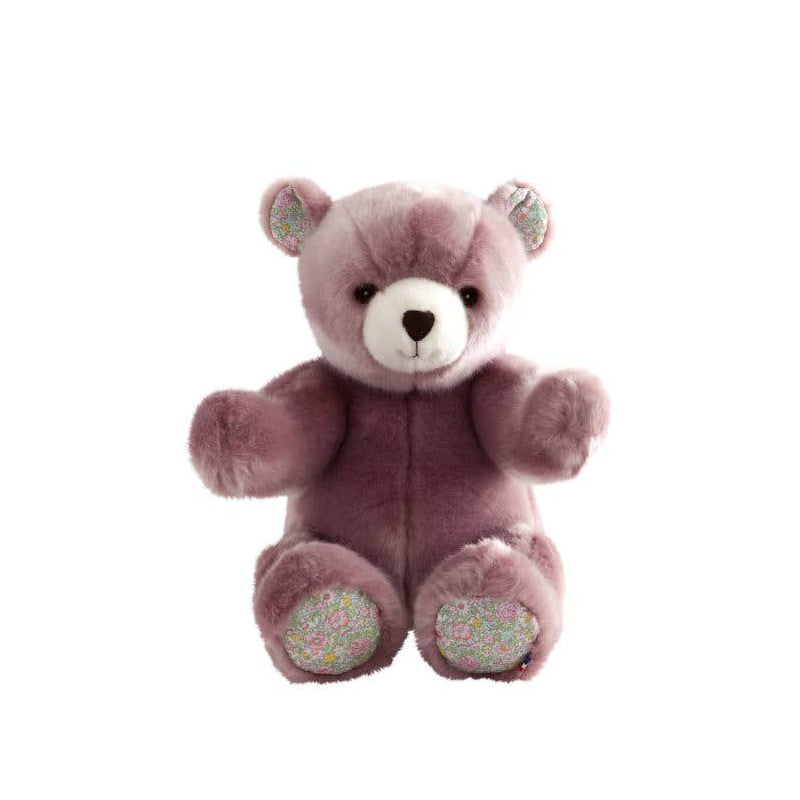 pamplemousse peluches robert the bear lavender small