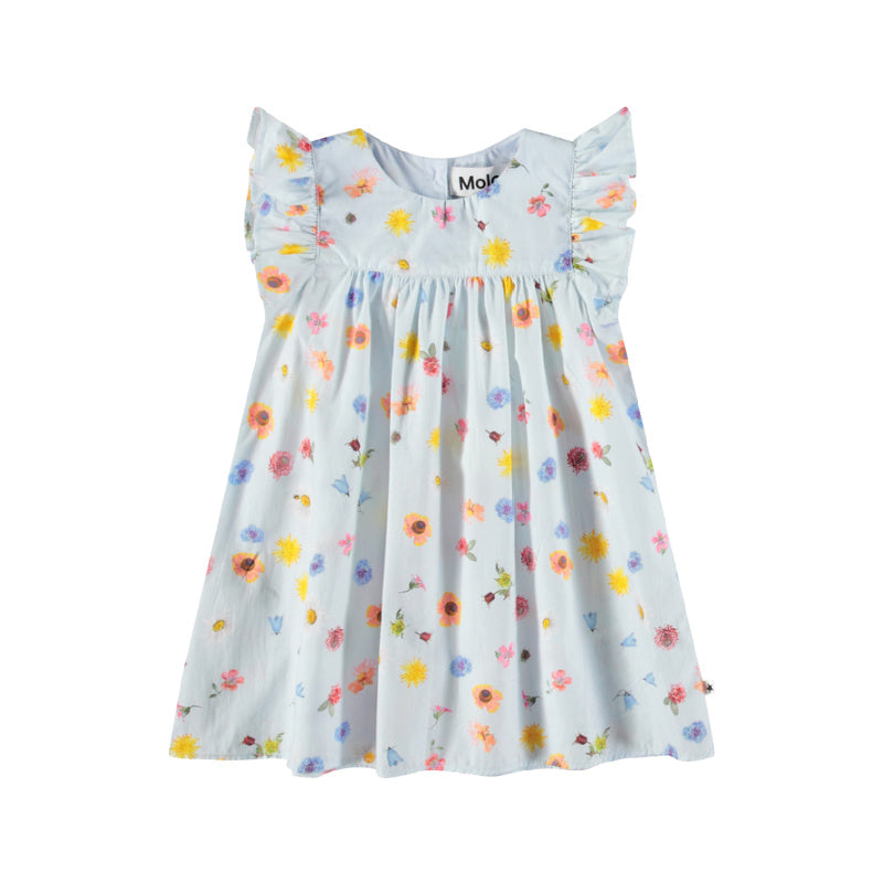 molo cacao baby dress small flowers