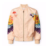 molo haliva jacket fantasy parrots