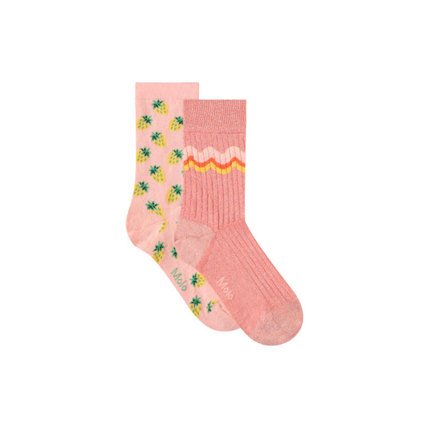 molo nomi socks warm coral