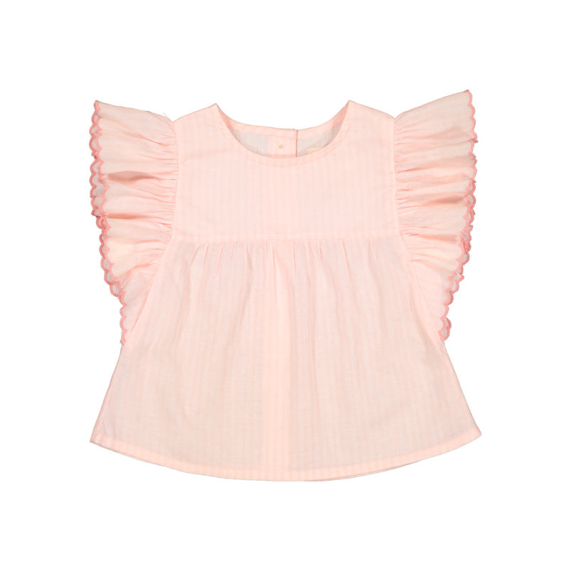 louis louise jasmine baby tunic pink