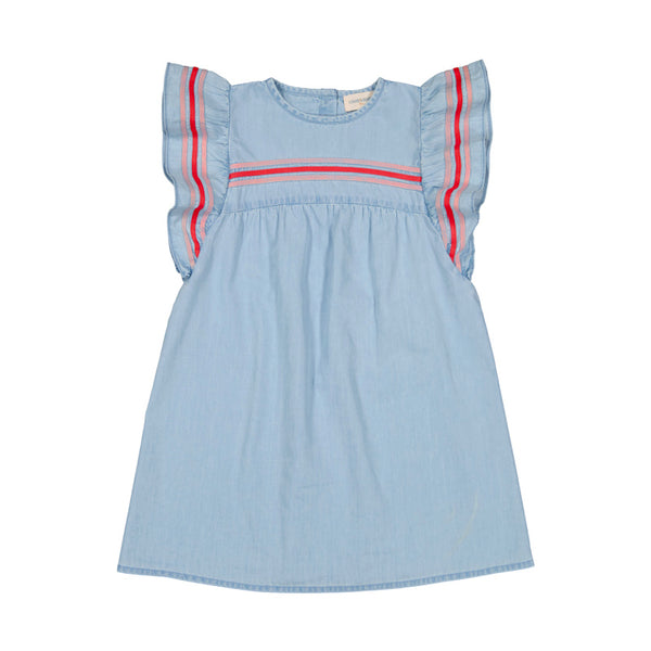 louis louise bettie dress light blue