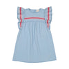 louis louise bettie dress light blue