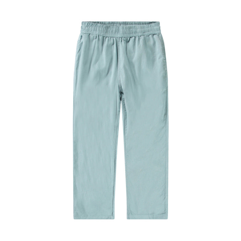 molo aster pants misty blue