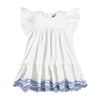 molo cammas baby dress crisp white