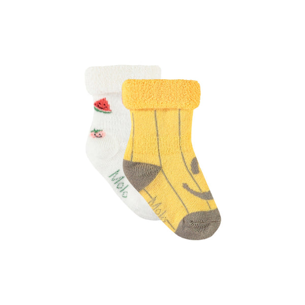 molo nodda 2-pack socks little banana