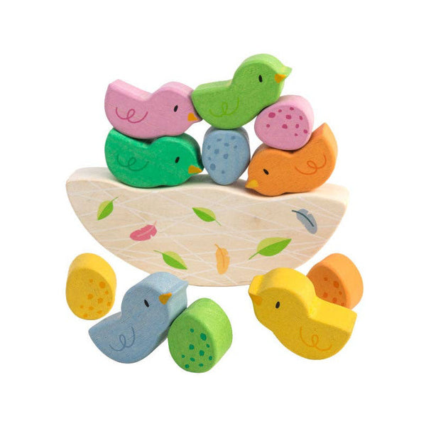 tender leaf toys rocking baby birds