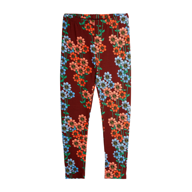 mini rodini daisys aop leggings