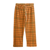 mini rodini dog houndstooth velour trousers