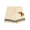 mini rodini dog sp stripes sweatshorts beige