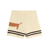 mini rodini dog sp stripes sweatshorts beige