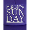 mini rodini sunday emb trucker cap purple