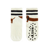 mini rodini dog anti-slip socks offwhite