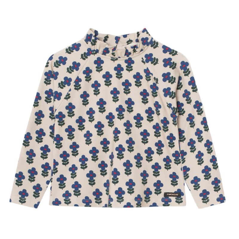 a monday in copenhagen sissi blouse flower print