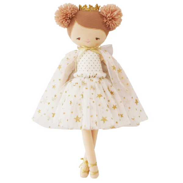 alimrose poppy princess doll strawberry blonde ivory