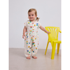 bobo choses garden party all over woven overall offwhite