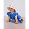 bobo choses morning egg ruffle baby dress blue