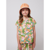 bobo choses floral all over woven shirt multicolor