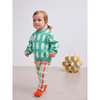 bobo choses lucky fish all over baby leggings offwhite