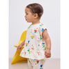 bobo choses garden party all over woven baby blouse multicolor