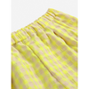 bobo choses vichy ruffle woven baby shorts multicolor