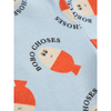 bobo choses morning egg all over baby leggings light blue