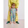 bobo choses multicolor stripes denim baby overall multicolor