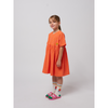 bobo choses vichy woven dress fuchsia