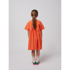 bobo choses vichy woven dress fuchsia