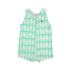 bobo choses lucky fish all over woven baby playsuit light green