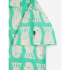 bobo choses lucky fish all over woven shirt light green