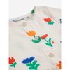 bobo choses garden party all over woven baby dress offwhite