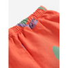 bobo choses funny snail all over woven baby shorts red